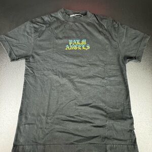 Palm Angels Black T-shirt sz small Preowned